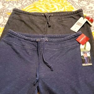 NWT Green Tea terry pants